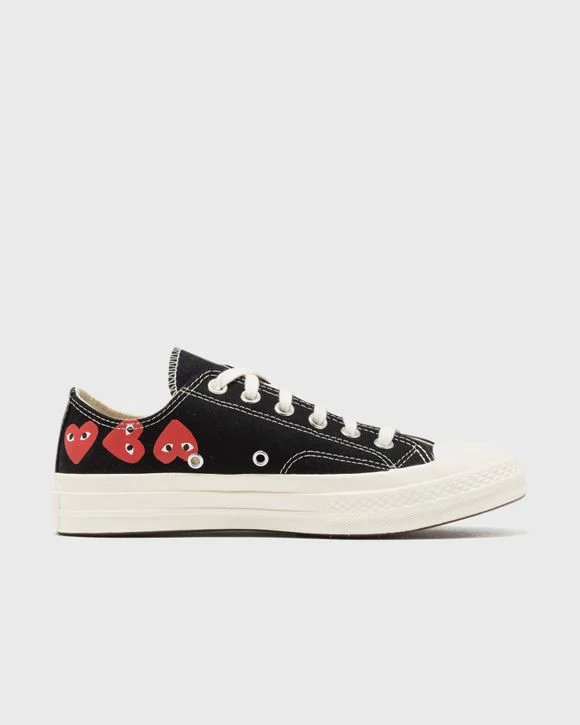 Converse Chuck Taylor All Star 70 Ox Comme des Garcons PLAY Multi-Heart Black - Image 4