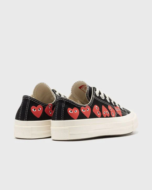Converse Chuck Taylor All Star 70 Ox Comme des Garcons PLAY Multi-Heart Black - Image 5