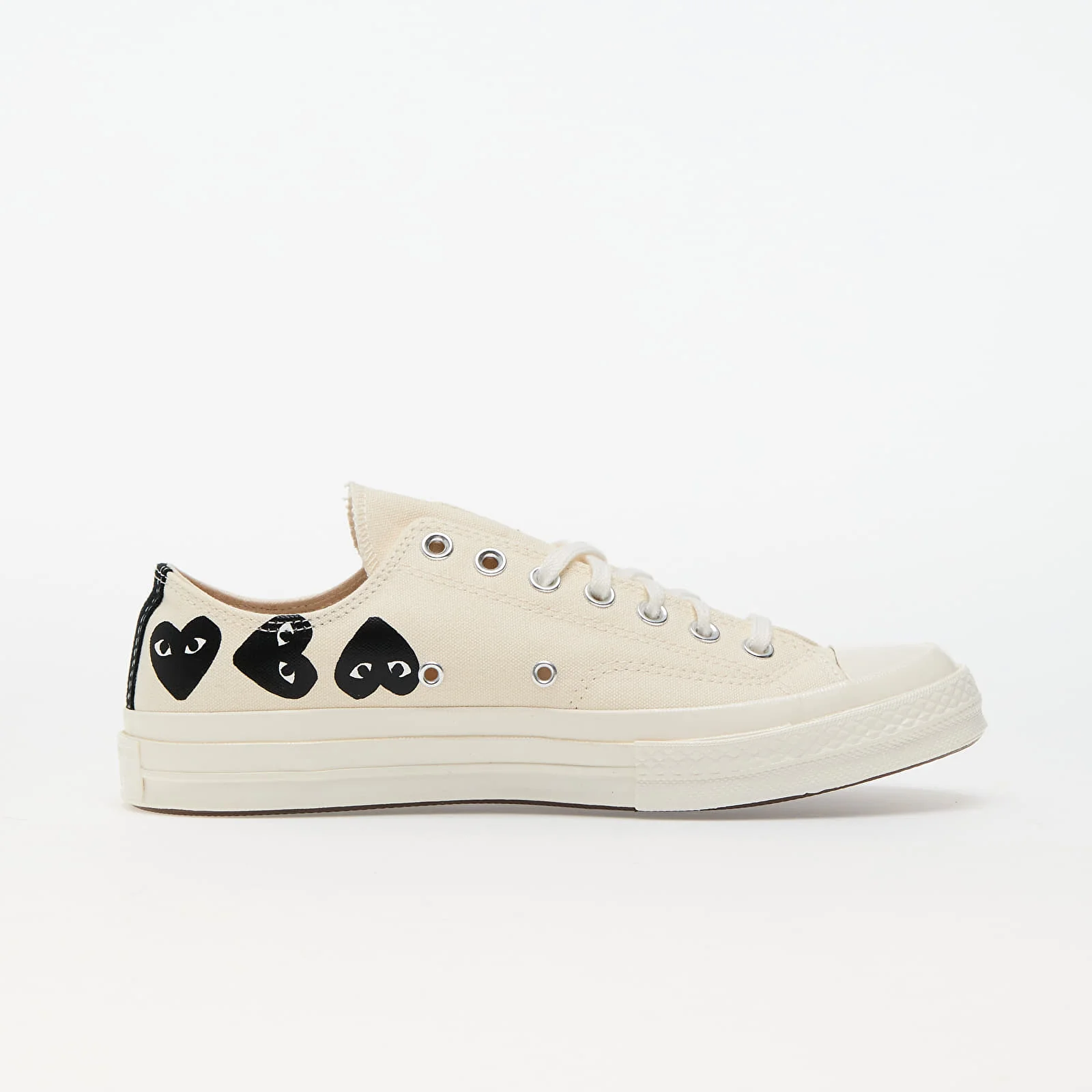 Converse Chuck Taylor All Star 70 Ox Comme des Garcons PLAY Multi-Heart Milk - Image 4