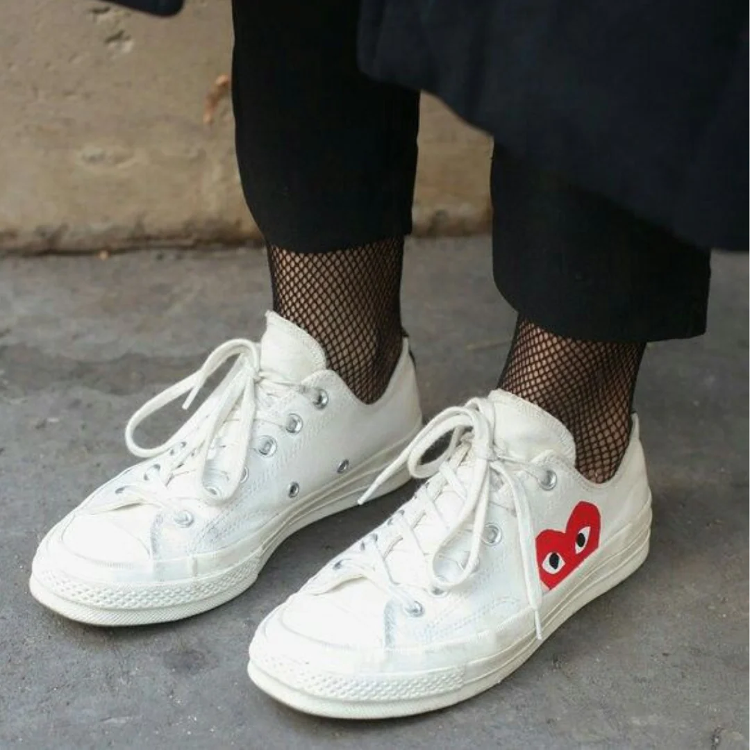 Converse Chuck Taylor All Star 70 Ox Comme des Garcons PLAY White - Image 2