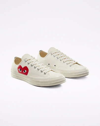 Converse Chuck Taylor All Star 70 Ox Comme des Garcons PLAY White - Image 4