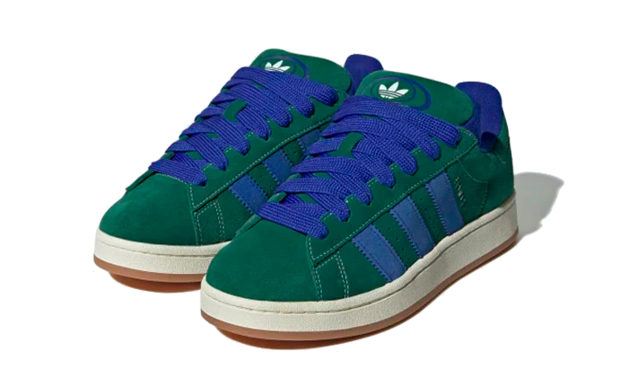 Adidas Campus 00s Dark Green Semi Lucid Blue - Image 2