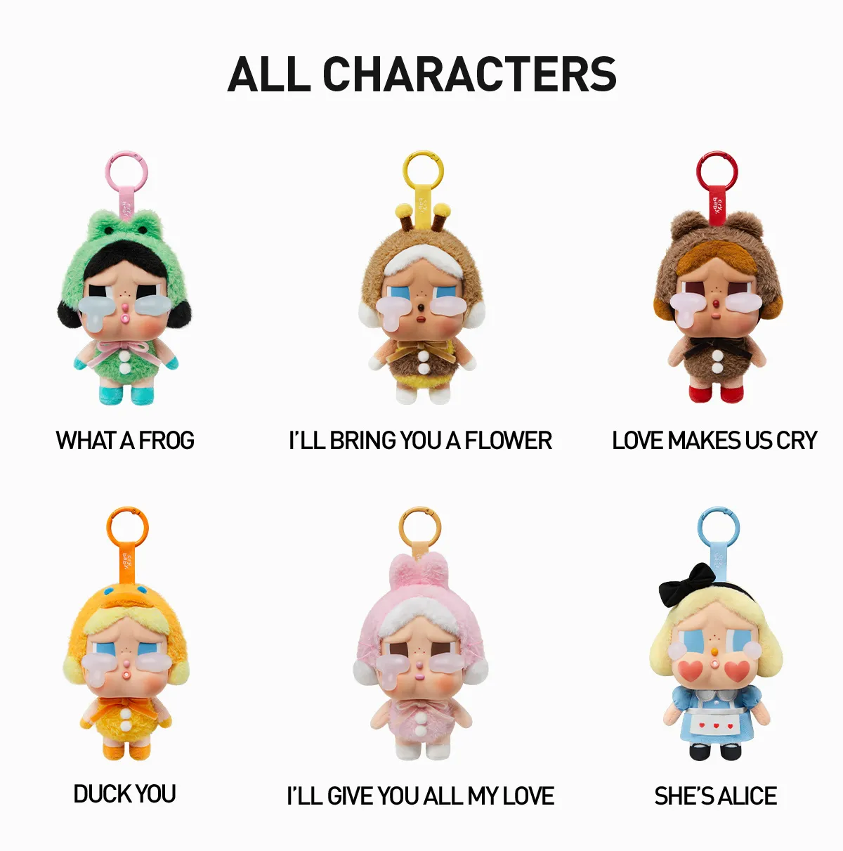 Pop Mart CRYBABY Crying Again Series-Vinyl Face Plush Blind Box - Image 3