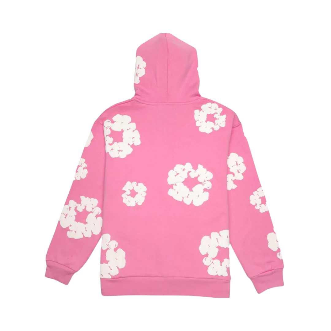 Denim Tears The Cotton Wreath Hoodie Pink - Image 3