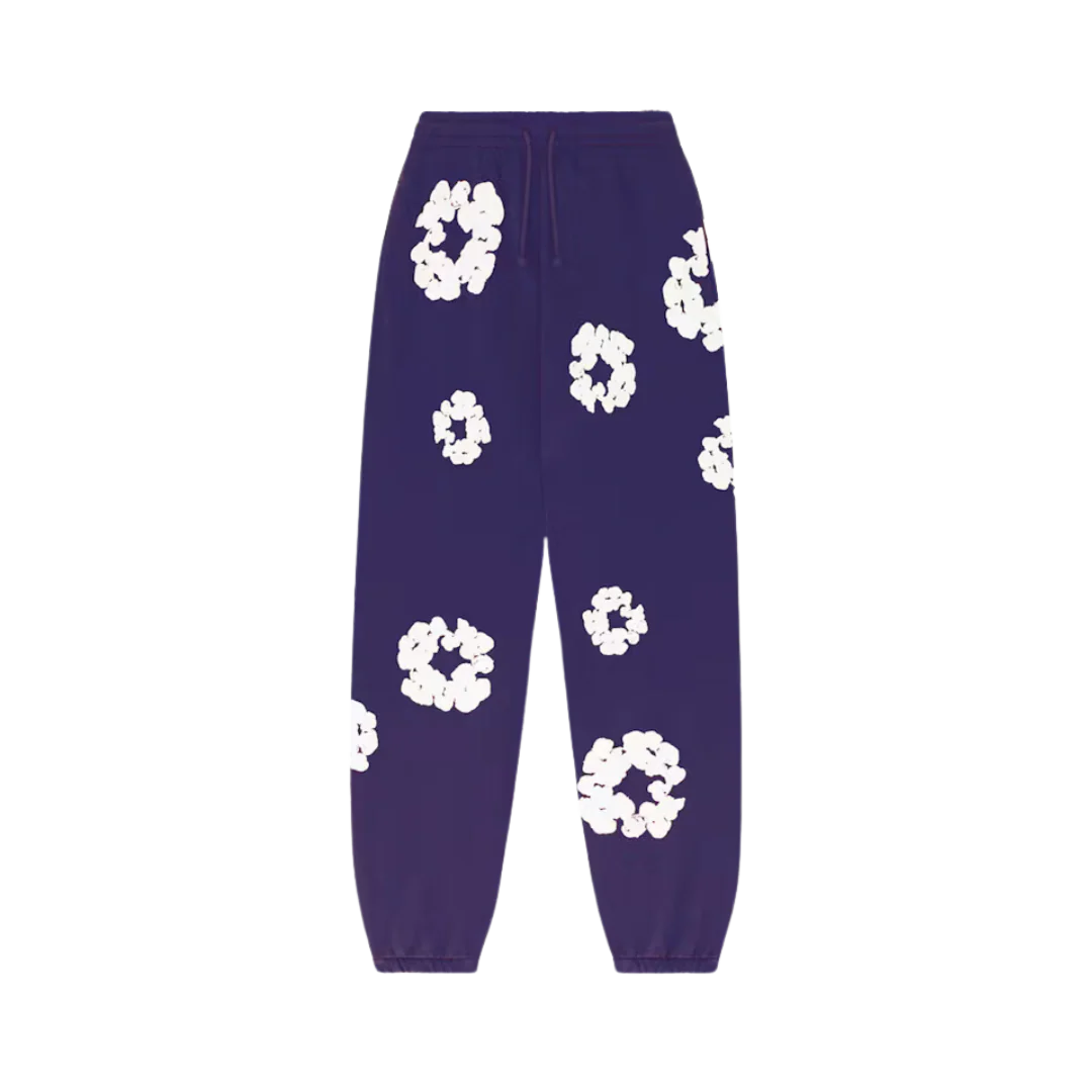 Denim Tears The Cotton Wreath Sweatpants Purple