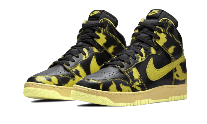 Nike Dunk High 1985 Acid Wash Yellow - Image 2