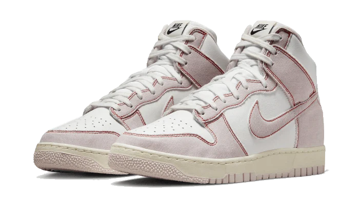 Nike Dunk High 1985 Barely Rose Denim - Image 2