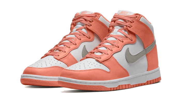 Nike Dunk High Salmon Grey - Image 2