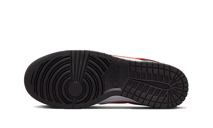 Nike Dunk Low Black White Red - Image 4