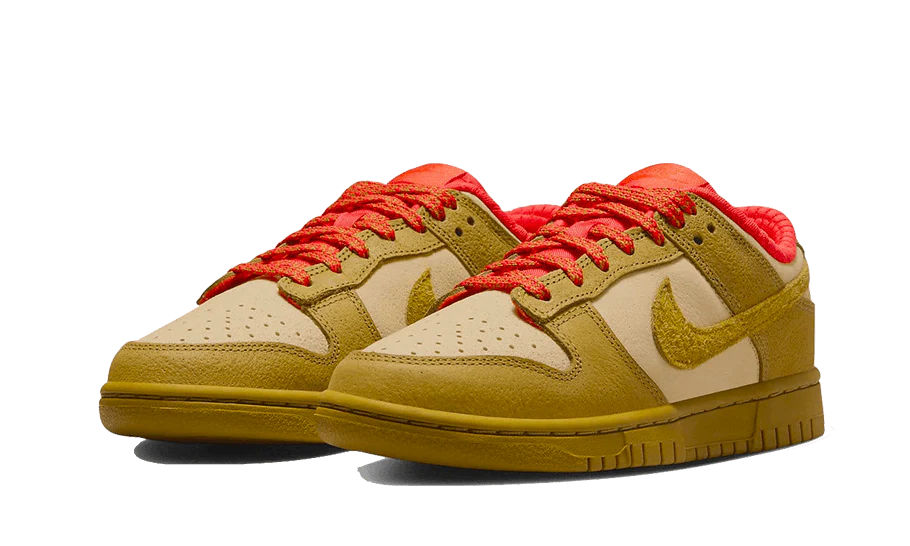 Nike Dunk Low Bronzine Sesame Picante Red - Image 3