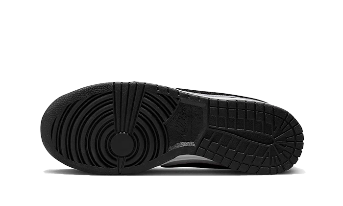 Nike Dunk Low Chenille Swoosh Grey Black - Image 4