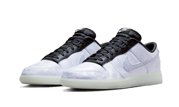 Nike Dunk Low CLOT Fragment White - Image 3