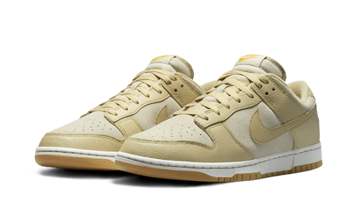 Nike Dunk Low Khaki Suede Gum - Image 3