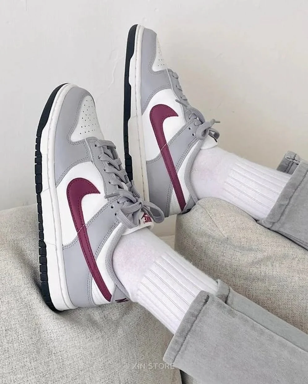 Nike Dunk Low Pale Ivory Redwood - Image 2
