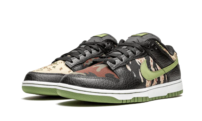 Nike Dunk Low SE Black Multi-Camo (Crazy Camo) - Image 4