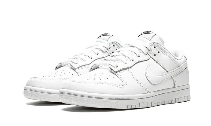 Nike Dunk Low Triple White (2021) - Image 4