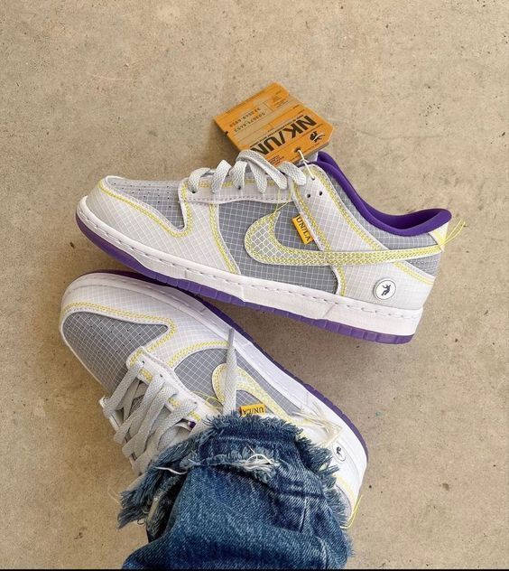Nike Dunk Low Union Passport Pack Court Purple - Image 2