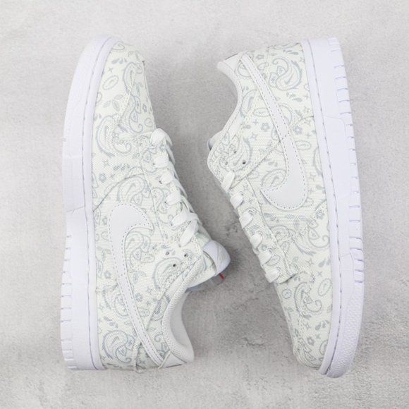 Nike Dunk Low White Paisley - Image 2