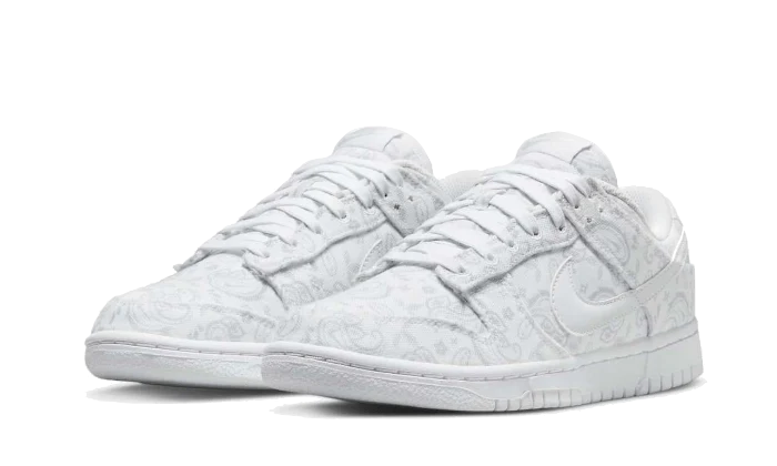 Nike Dunk Low White Paisley - Image 3