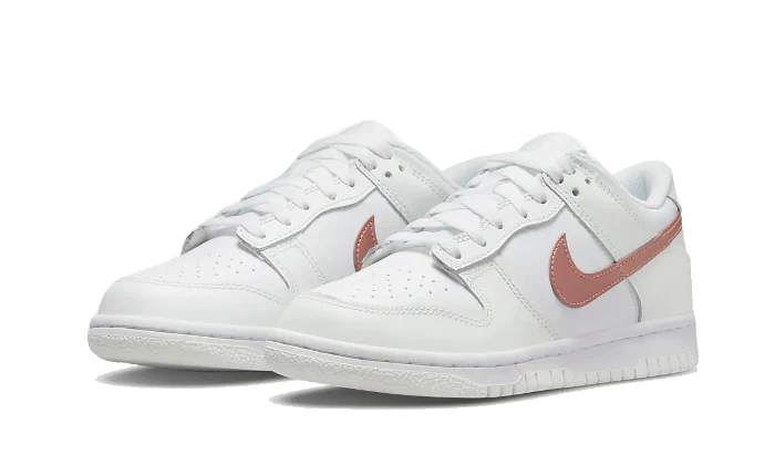 Nike Dunk Low White Pink - Image 2