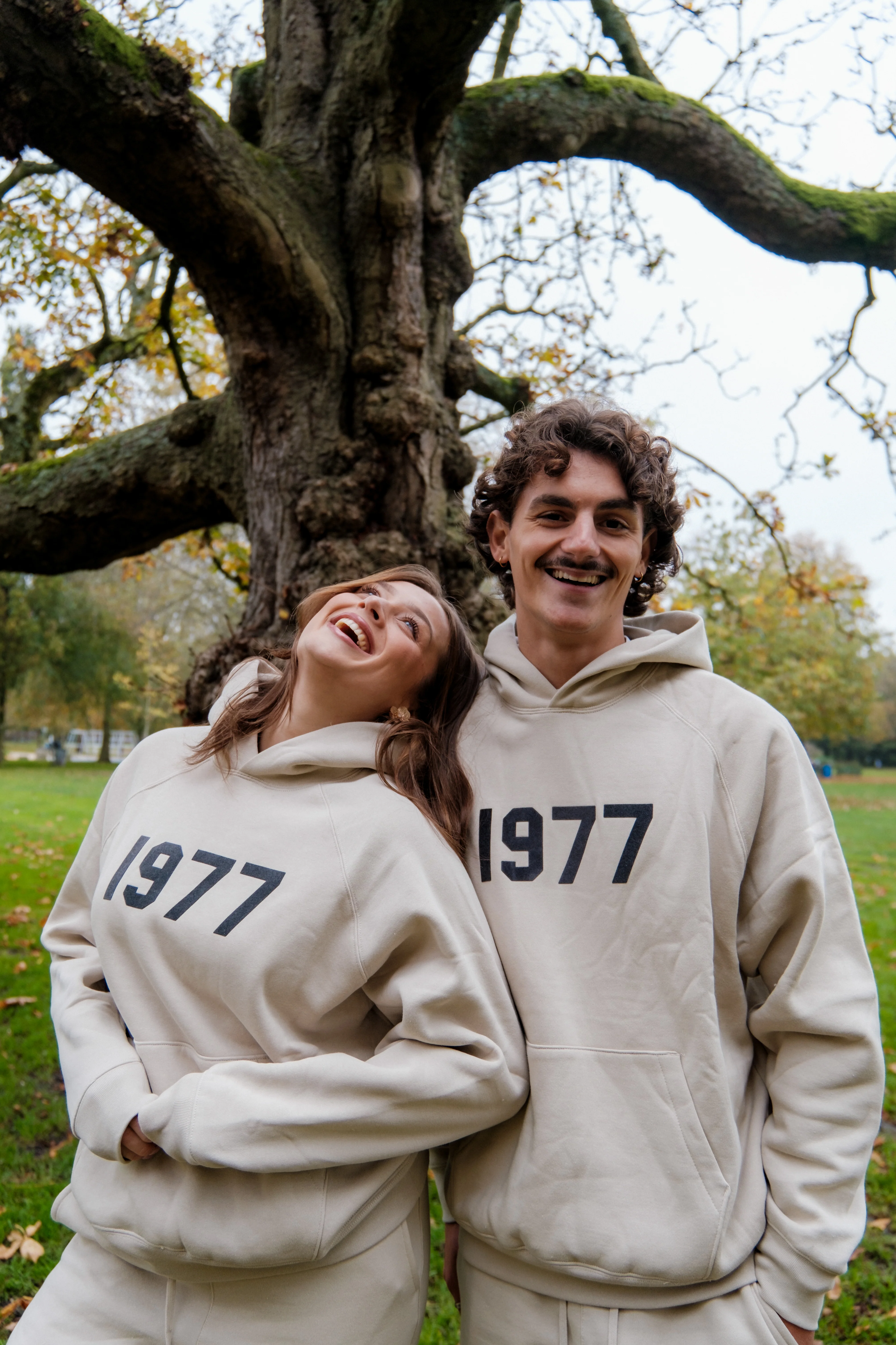 Fear of God Essentials 1977 Wheat Hoodie - Image 2