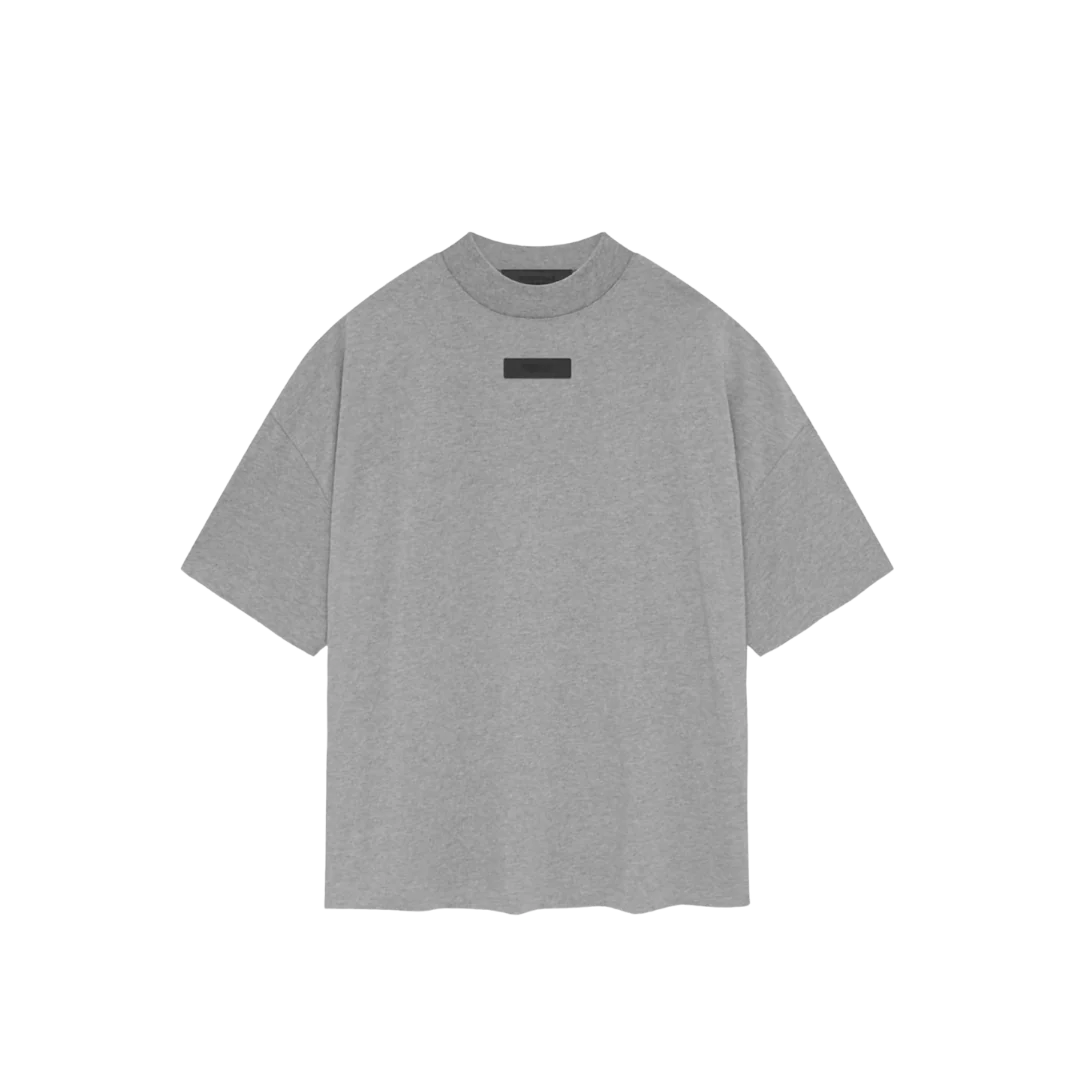 Fear of God Essentials Dark Heather Oatmeal T-Shirt