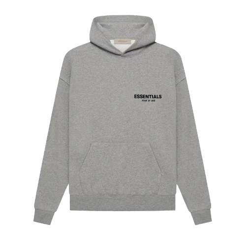 Fear of God Essentials Dark Oatmeal Hoodie - Image 5