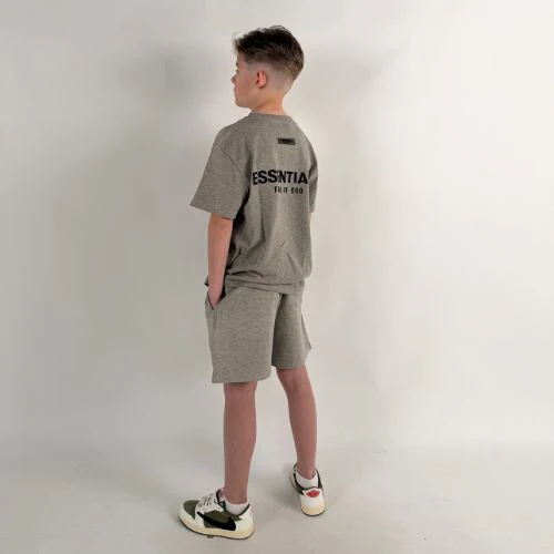 Fear of God Essentials Dark Oatmeal Summer Set Kids - Image 5