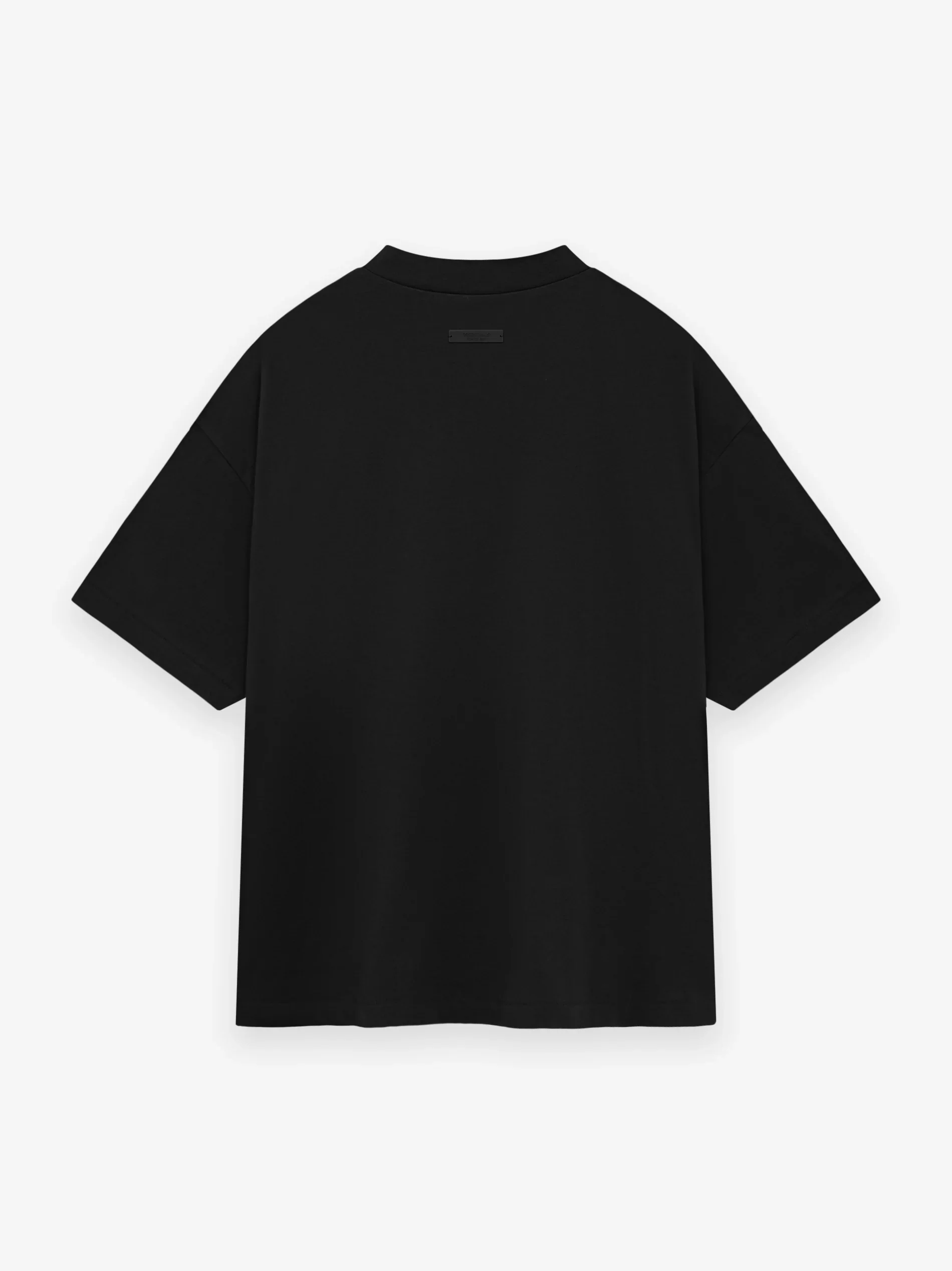 Fear of God Essentials FW24 Black Yellow T-shirt - Image 3