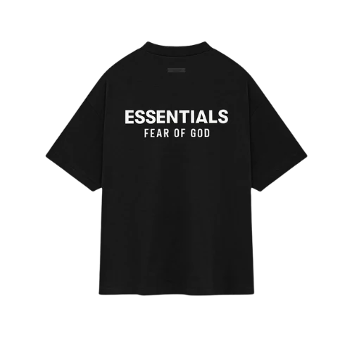Fear of God Essentials FW24 Black White T-shirt