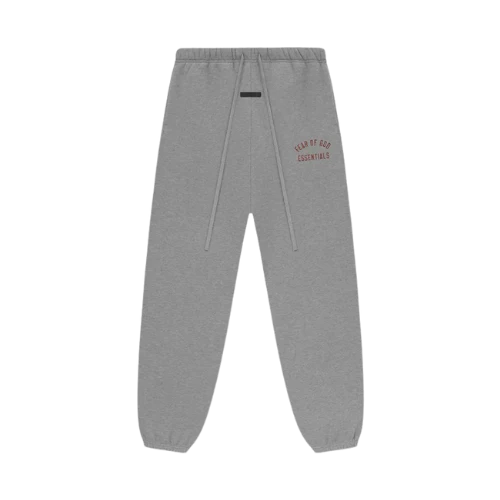 Fear of God Essentials FW24 Dark Heather Lange Broek