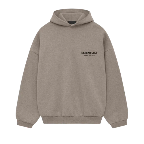 Fear of God Essentials FW24 Heather Grey Hoodie