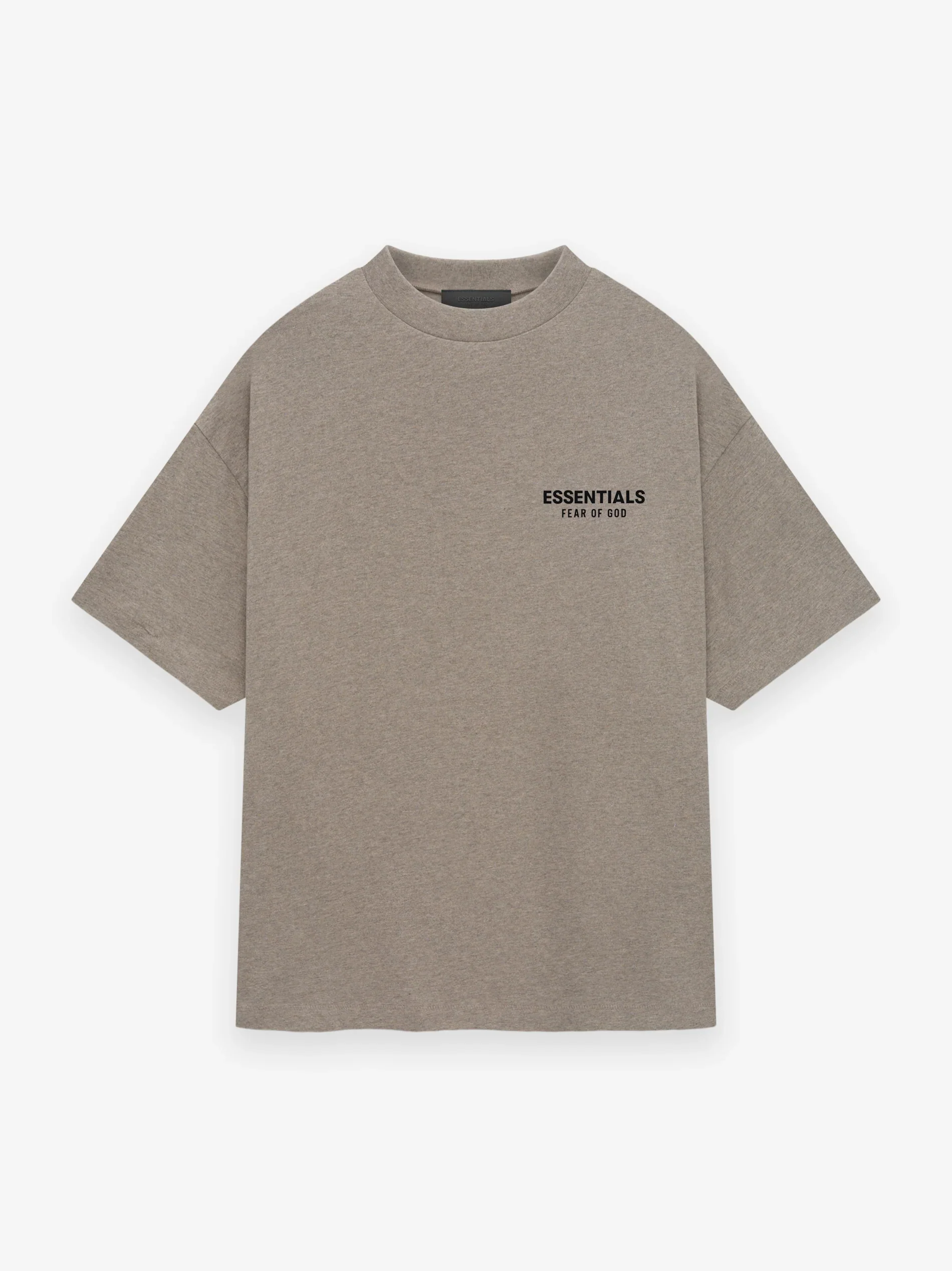 Fear of God Essentials FW24 Heather Grey T-shirt - Image 2