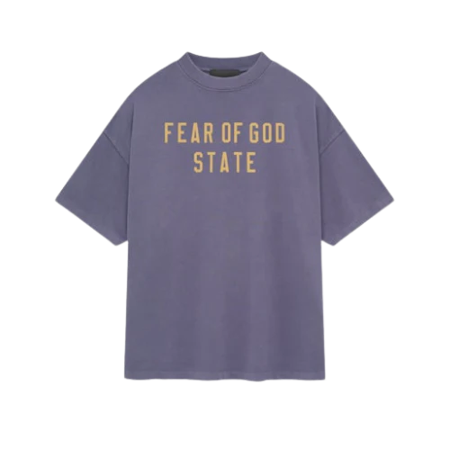 Fear of God Essentials FW24 Lavender T-shirt