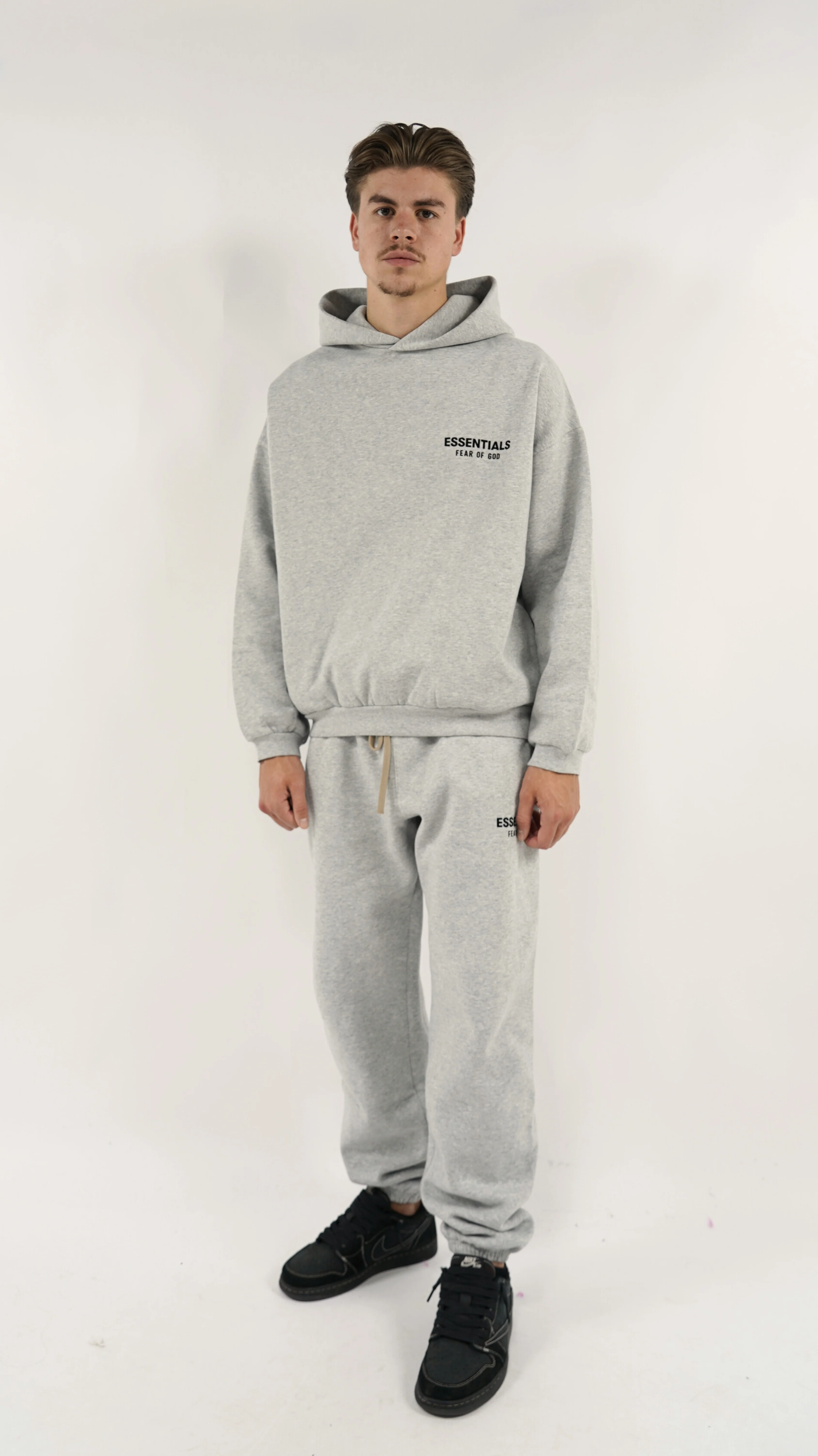 Fear of God Essentials FW24 Light Heather Full set - Image 4