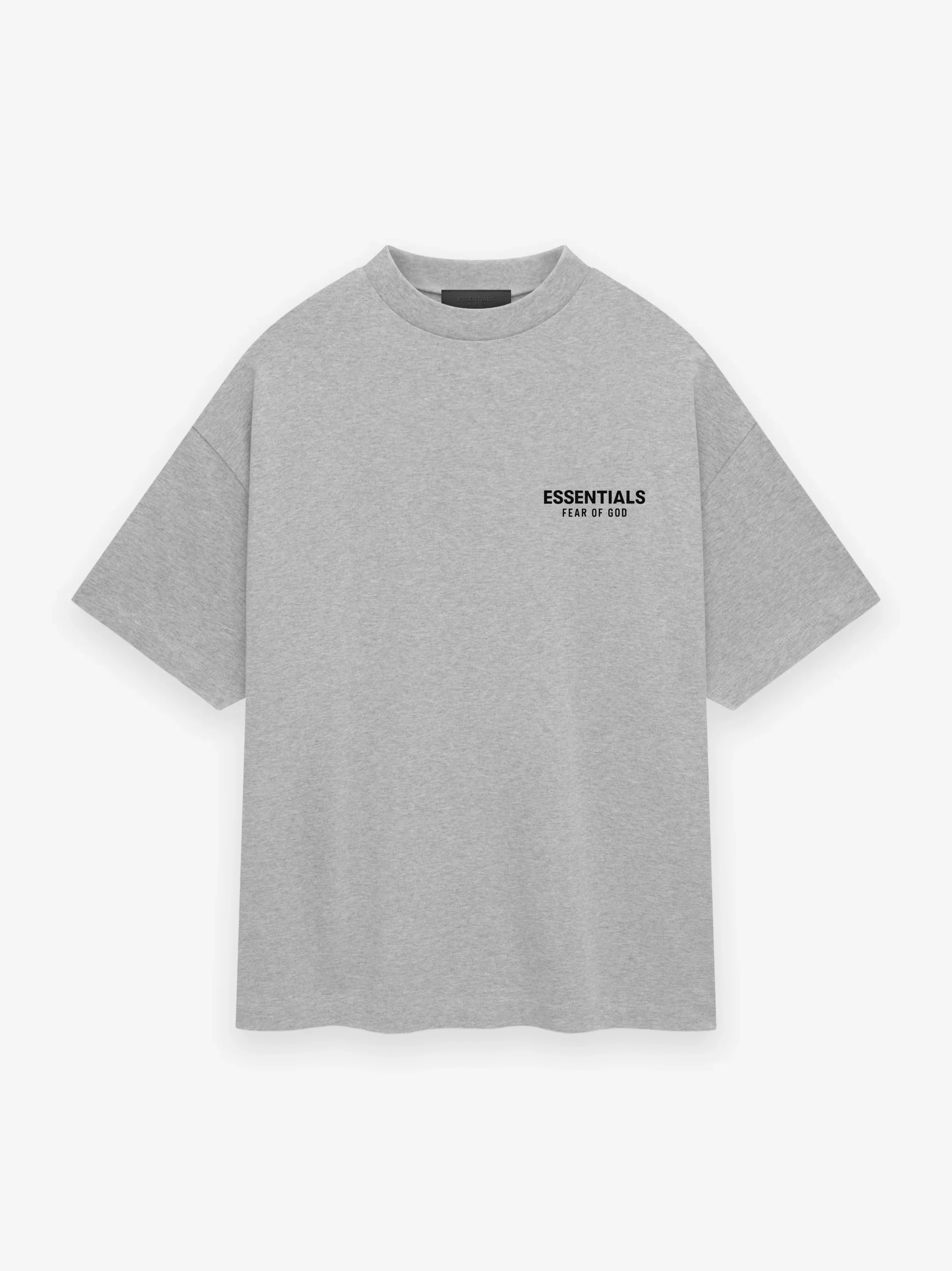 Fear of God Essentials FW24 Light Heather T-shirt - Image 2