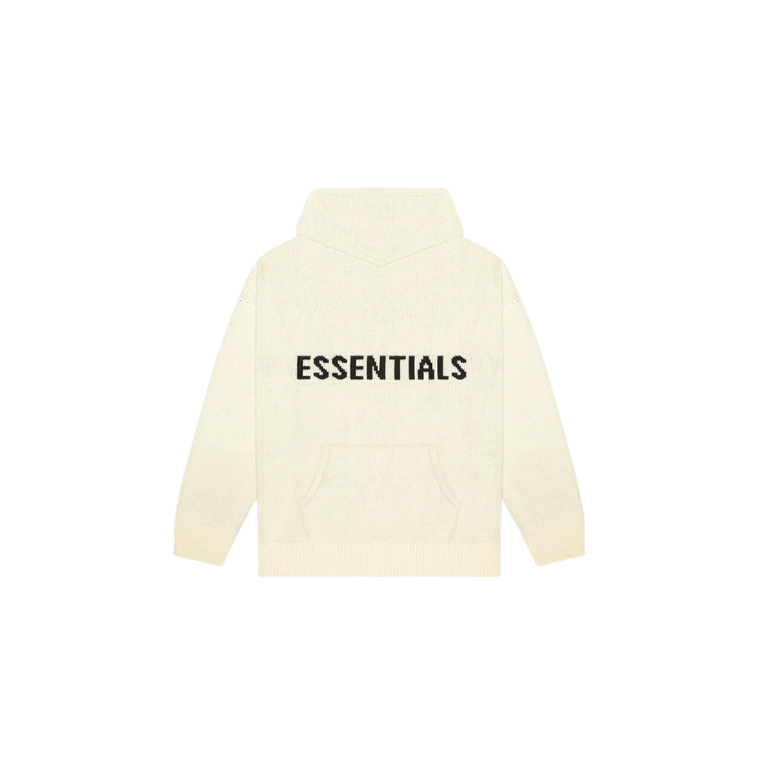 Fear of God Essentials Knit Hoodie (FW20) Cream