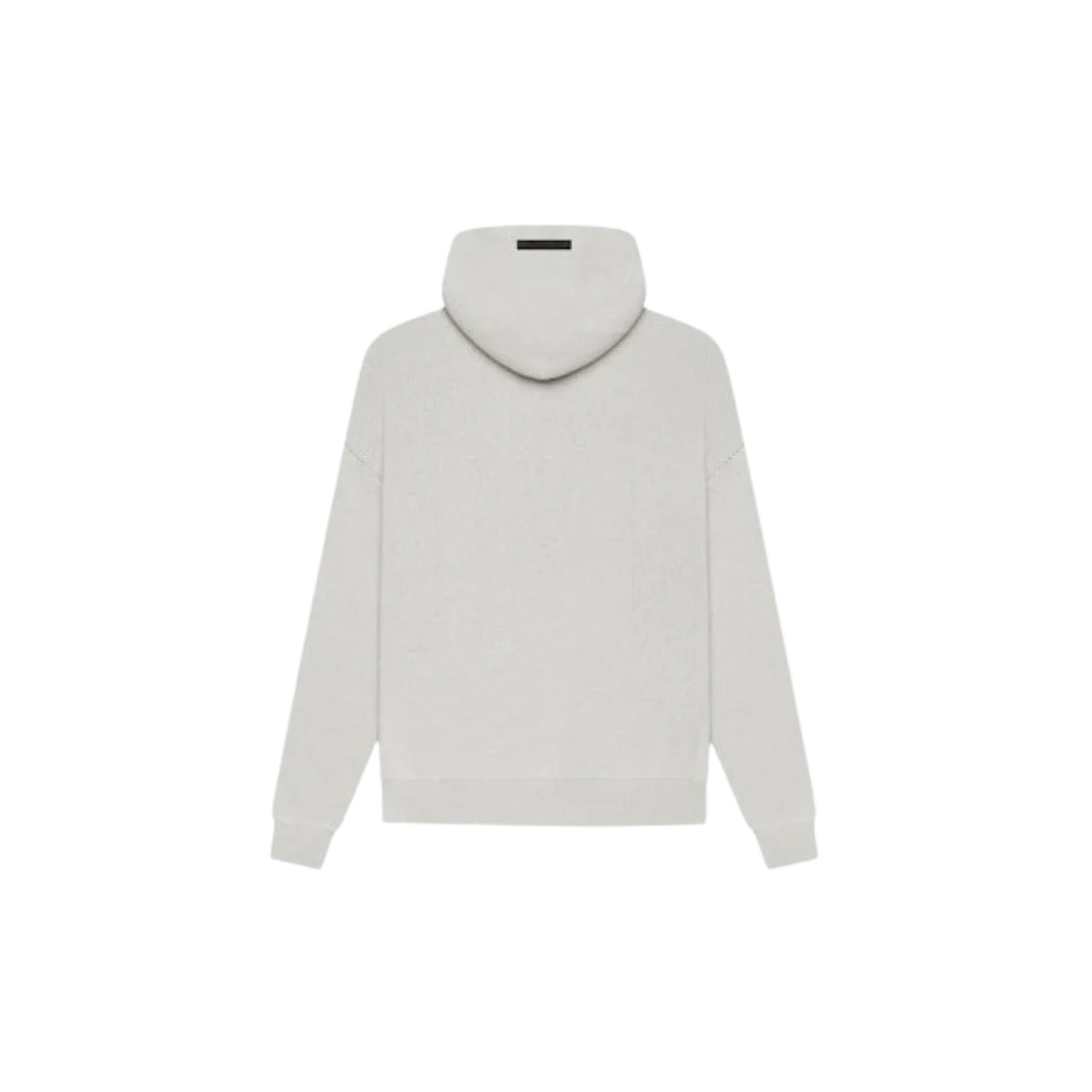Fear of God Essentials Knit Pullover Hoodie (SS21) Light Heather - Image 3