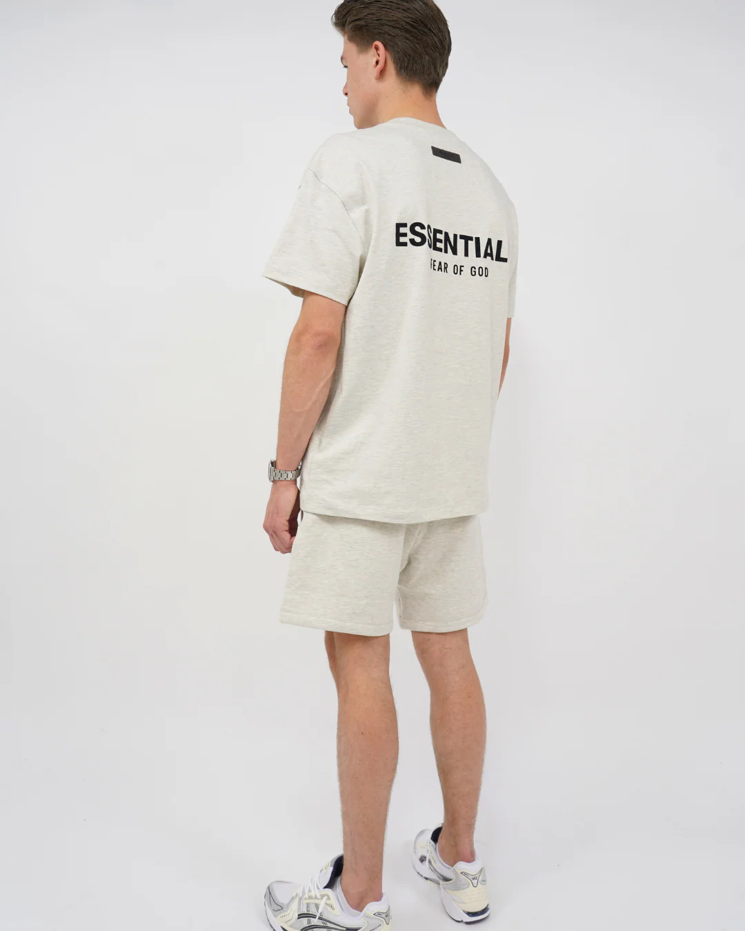 Fear of God Essentials Light Oatmeal Summer set - Image 4