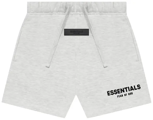 Fear of God Essentials Light Oatmeal Summer Set Kids - Image 8