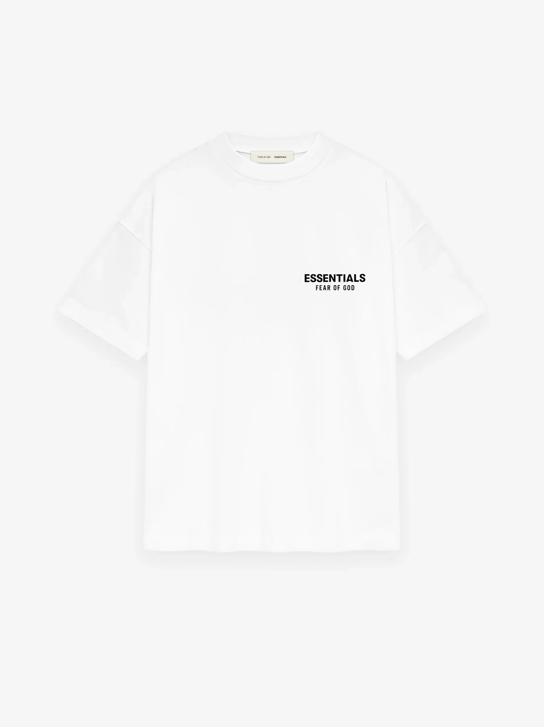 Fear of God Essentials SS25 Bright White T-shirt - Image 3