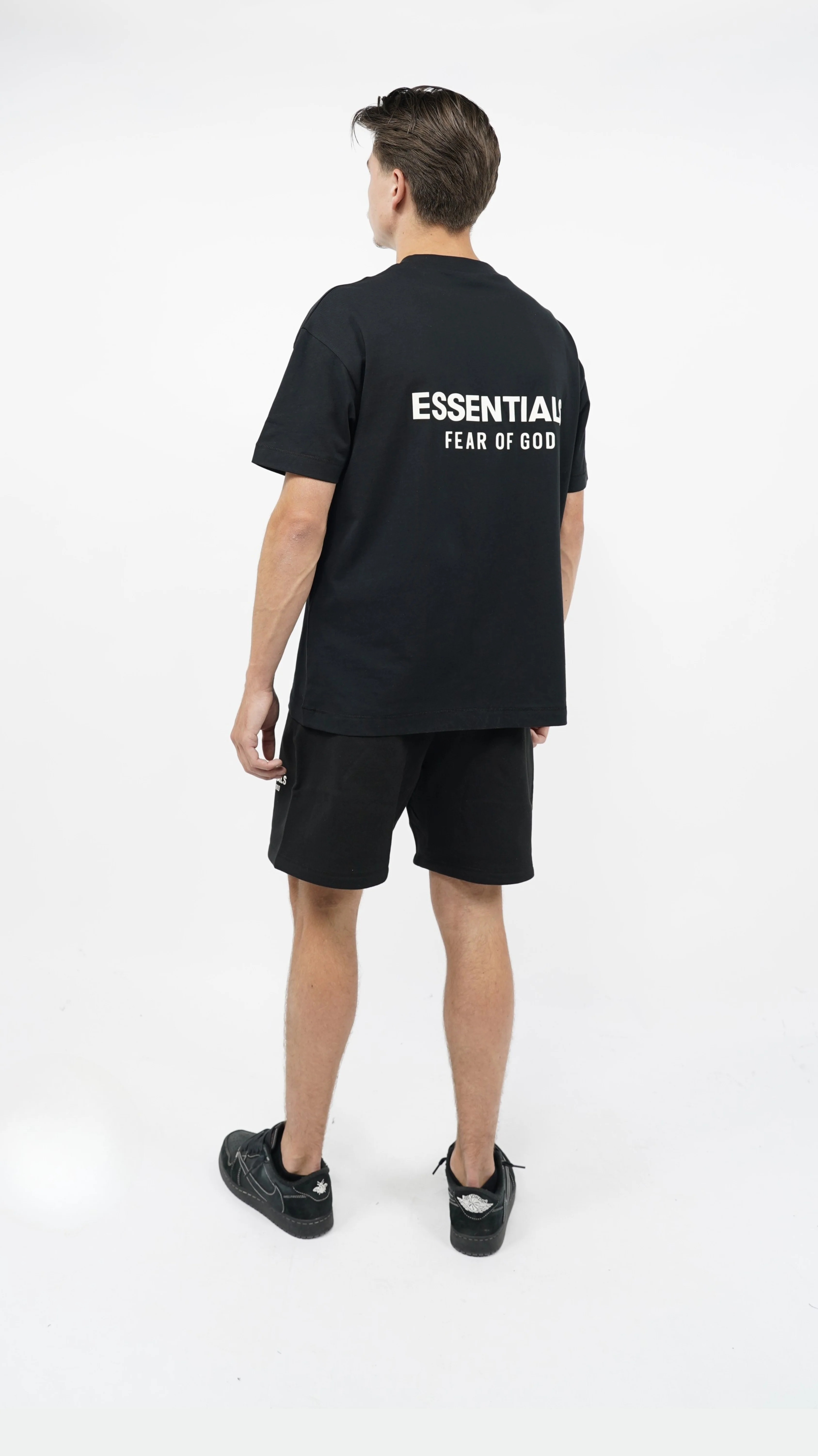 Fear of God Essentials SS25 Jet Black Summer Set - Image 4