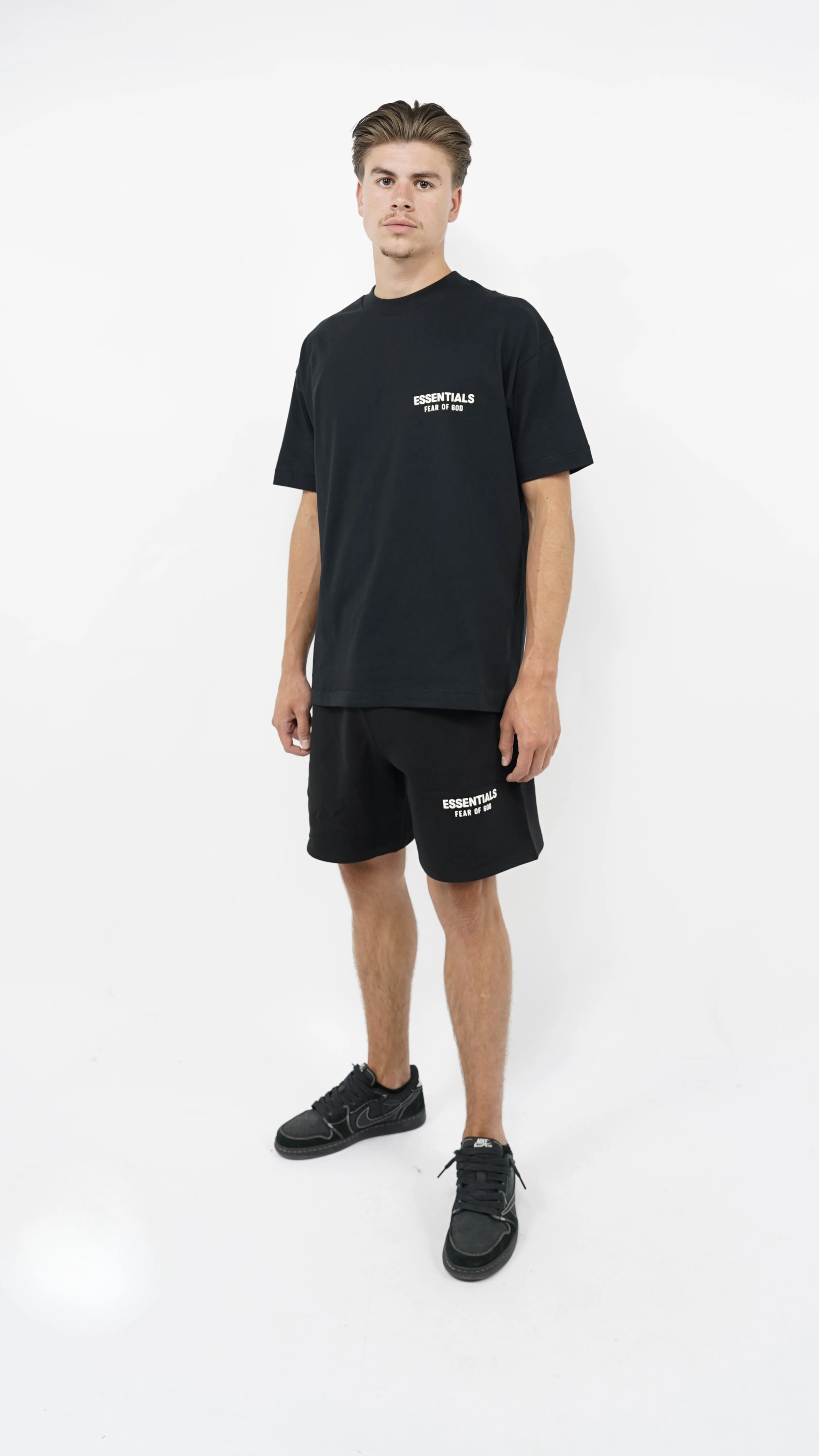 Fear of God Essentials SS25 Jet Black Summer Set - Image 5