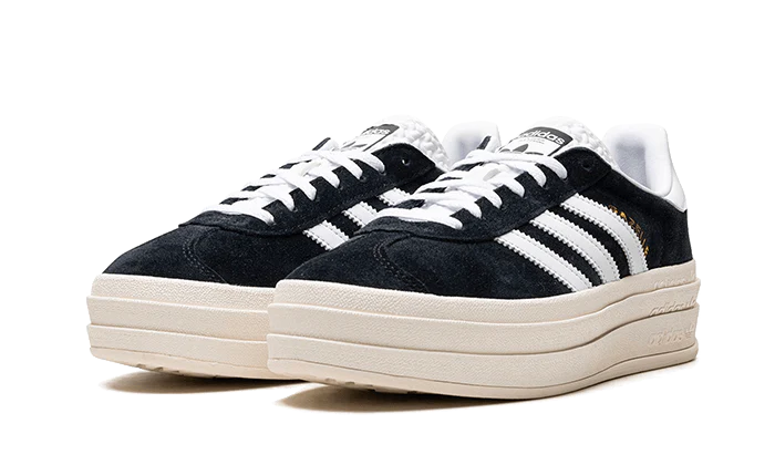 Adidas Gazelle Bold Core Black White - Image 2