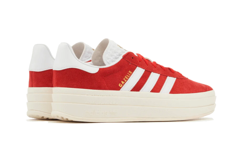 Adidas Gazelle Bold Red Cloud White - Image 2