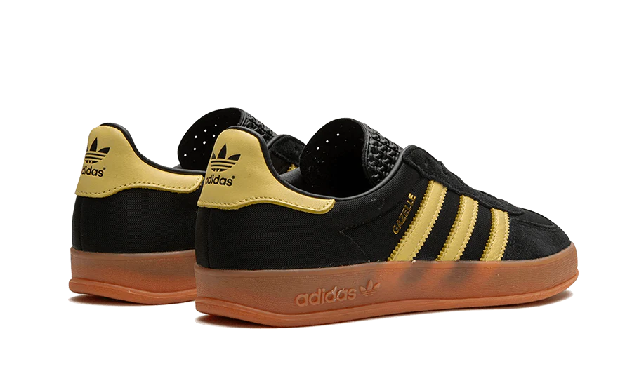 Adidas Gazelle Indoor Core Black Almost Yellow - Image 3