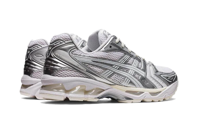ASICS Gel-Kayano 14 JJJJound Silver White - Image 3