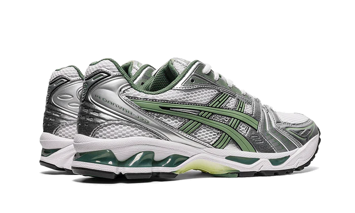 ASICS Gel-Kayano 14 White Pure Silver Slate Grey Sage - Image 3