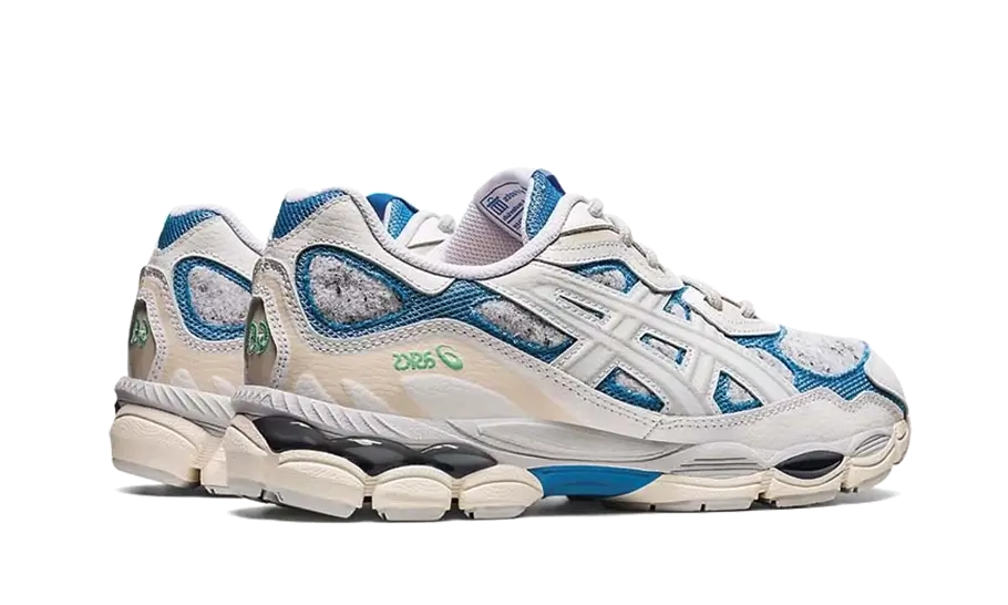 ASICS Gel-NYC White Dolphin Blue - Image 4