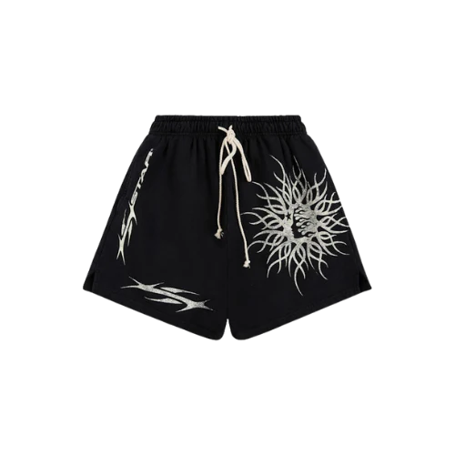 Hellstar Flame Yang Short Black